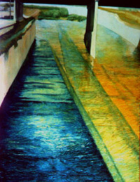painting of LA River